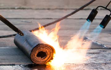 Docker asphalt flat roofing repairs