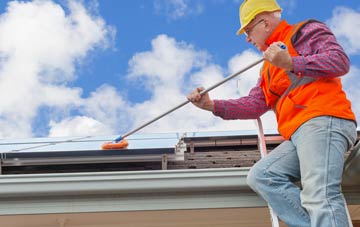 Docker soft wash roof cleaning